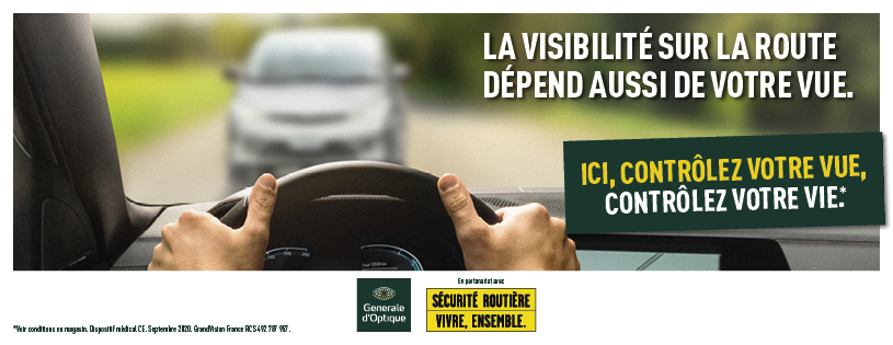 Examen de la vue OFFERT pour le Mois de la vision chez Générale d'Optique